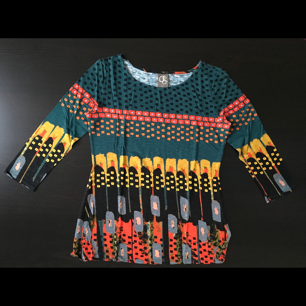 Anthro Modern Masterpiece Boatneck by OS, NWOT, XS
